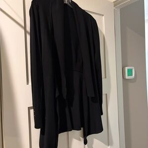 White House Black Market Black Cape Jacket
